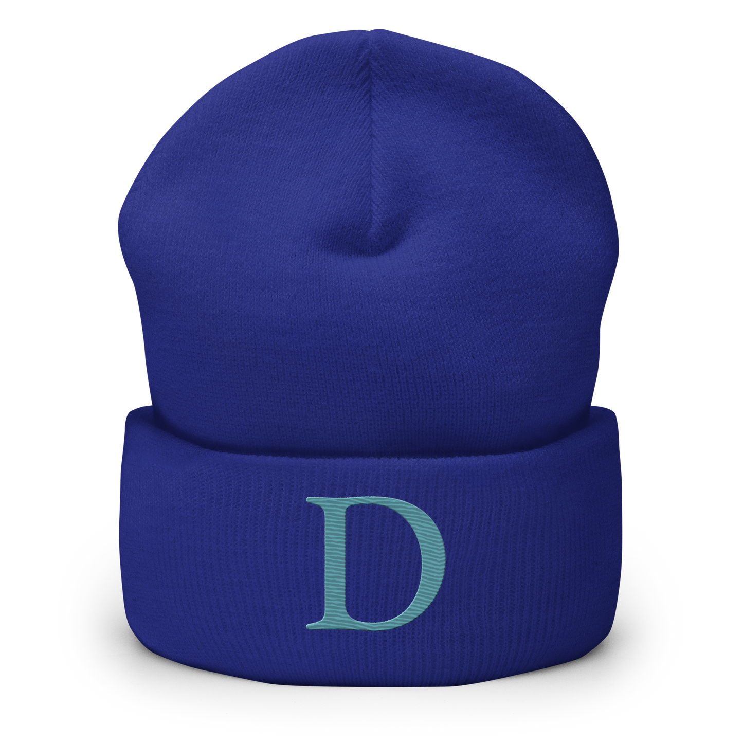 Detroit 'Old French D' Cuffed Beanie (Huron Blue)