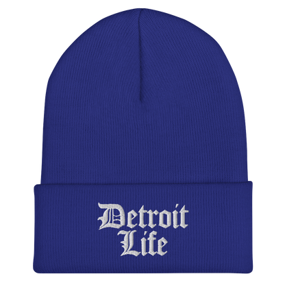 'Detroit Life' Cuffed Beanie