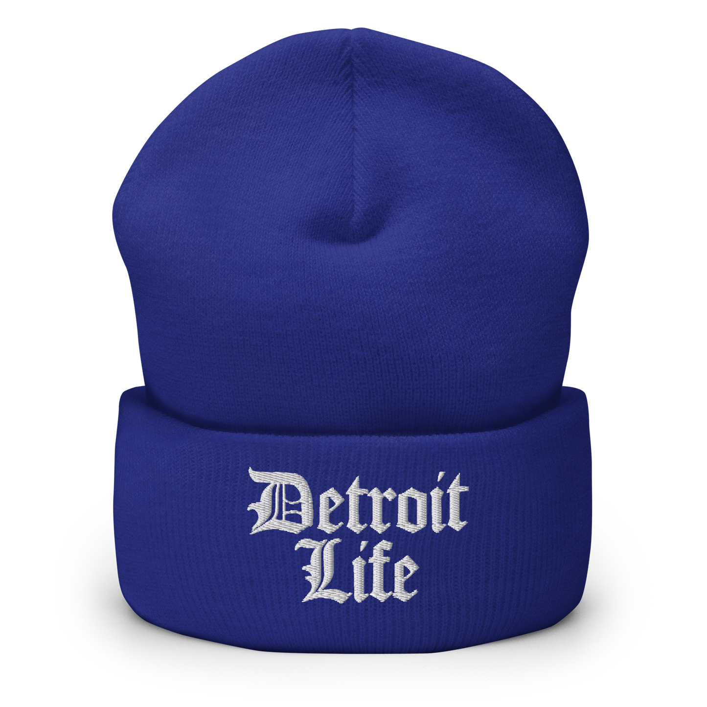 'Detroit Life' Cuffed Beanie