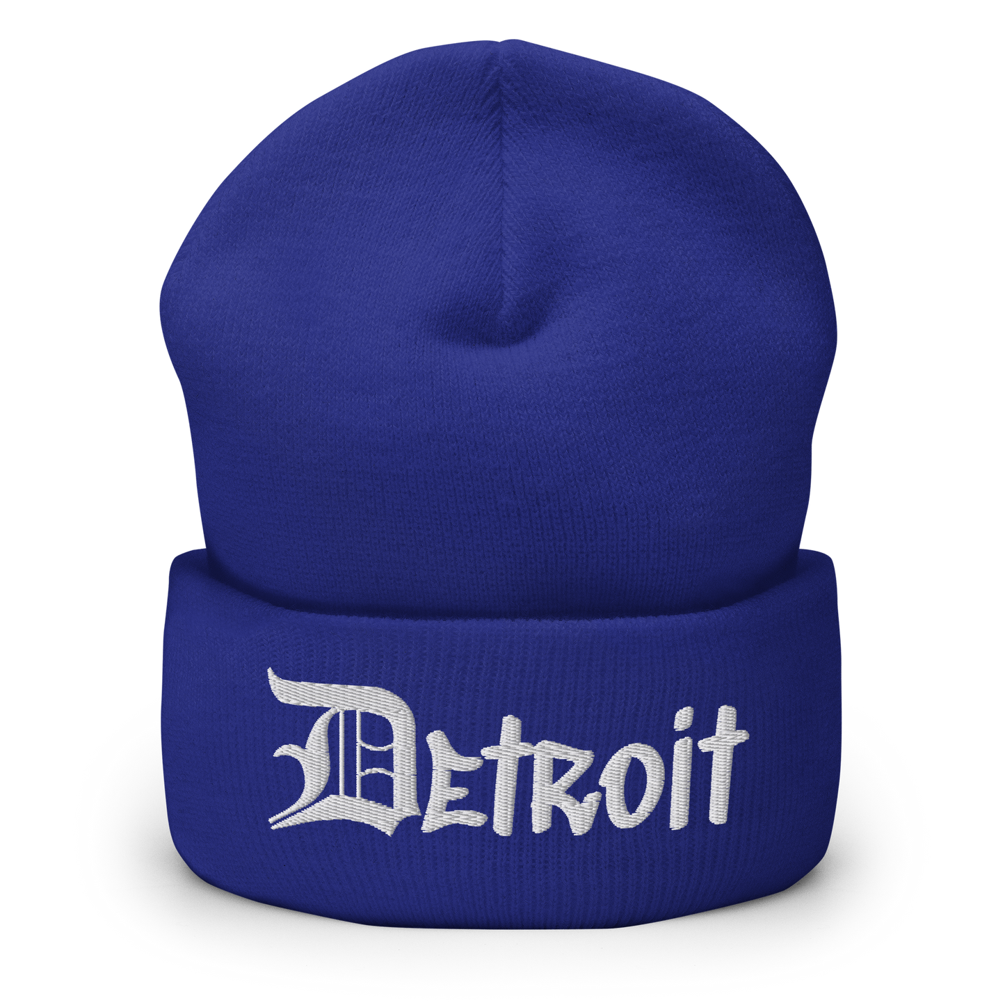 'Detroit' Cuffed Beanie (OED Tag Font)