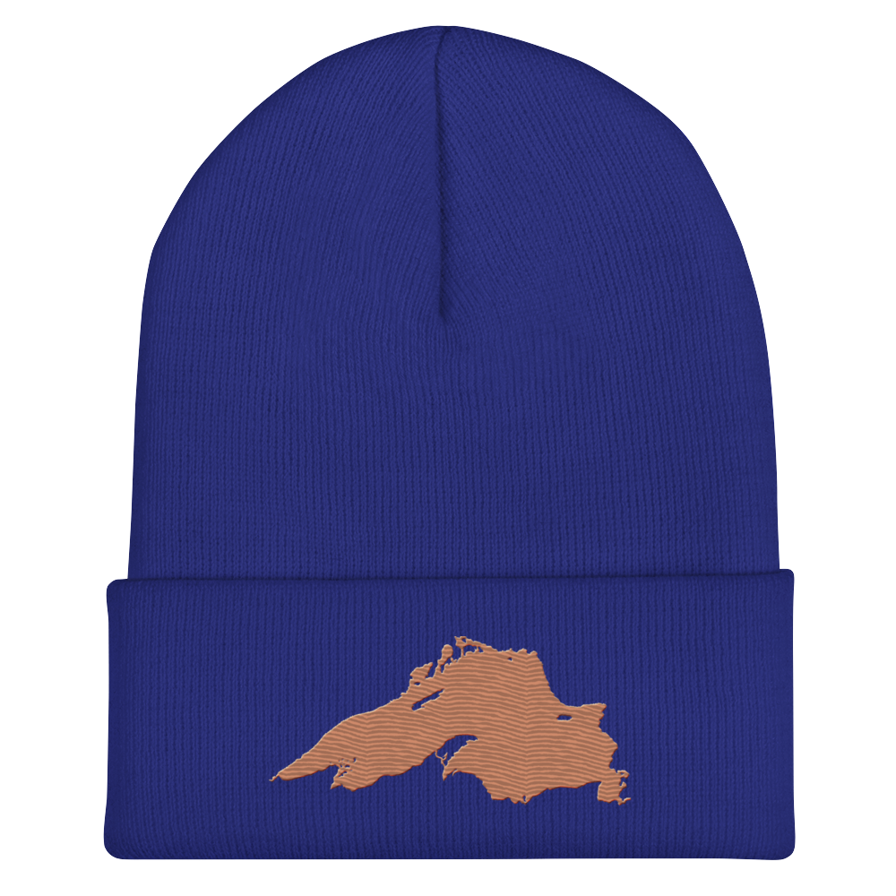 Lake Superior Cuffed Beanie | Copper