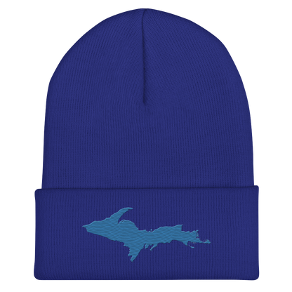 Upper Peninsula Cuffed Beanie | Superior Blue