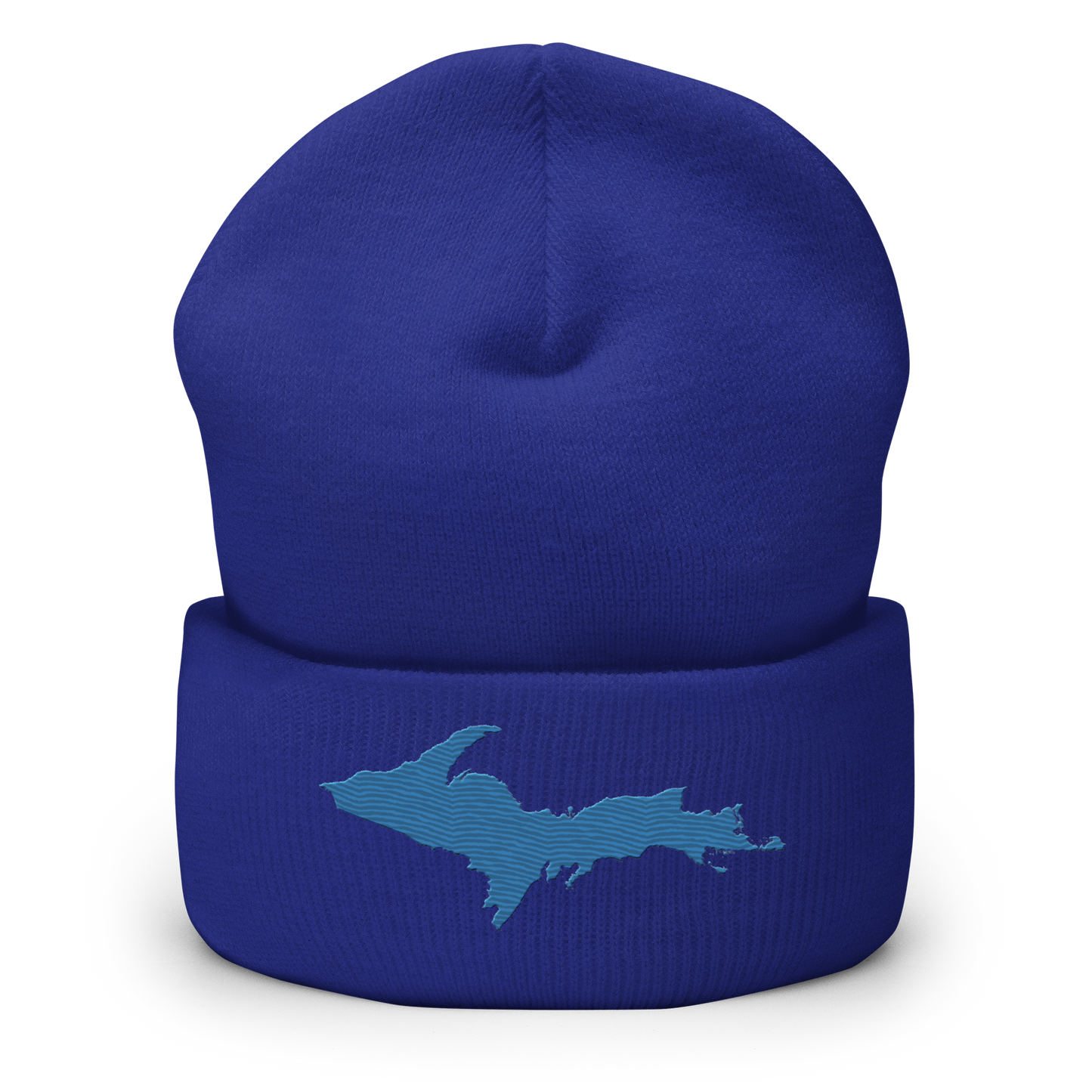 Upper Peninsula Cuffed Beanie | Superior Blue