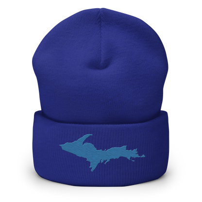 Upper Peninsula Cuffed Beanie | Superior Blue