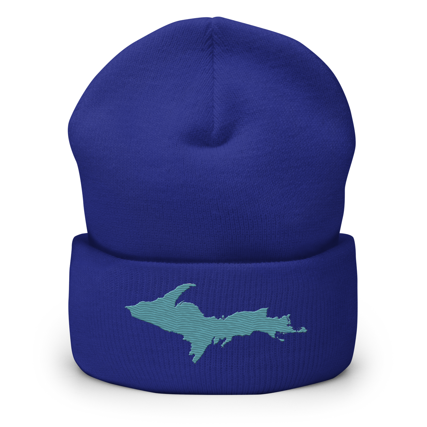 Upper Peninsula Cuffed Beanie | Huron Blue