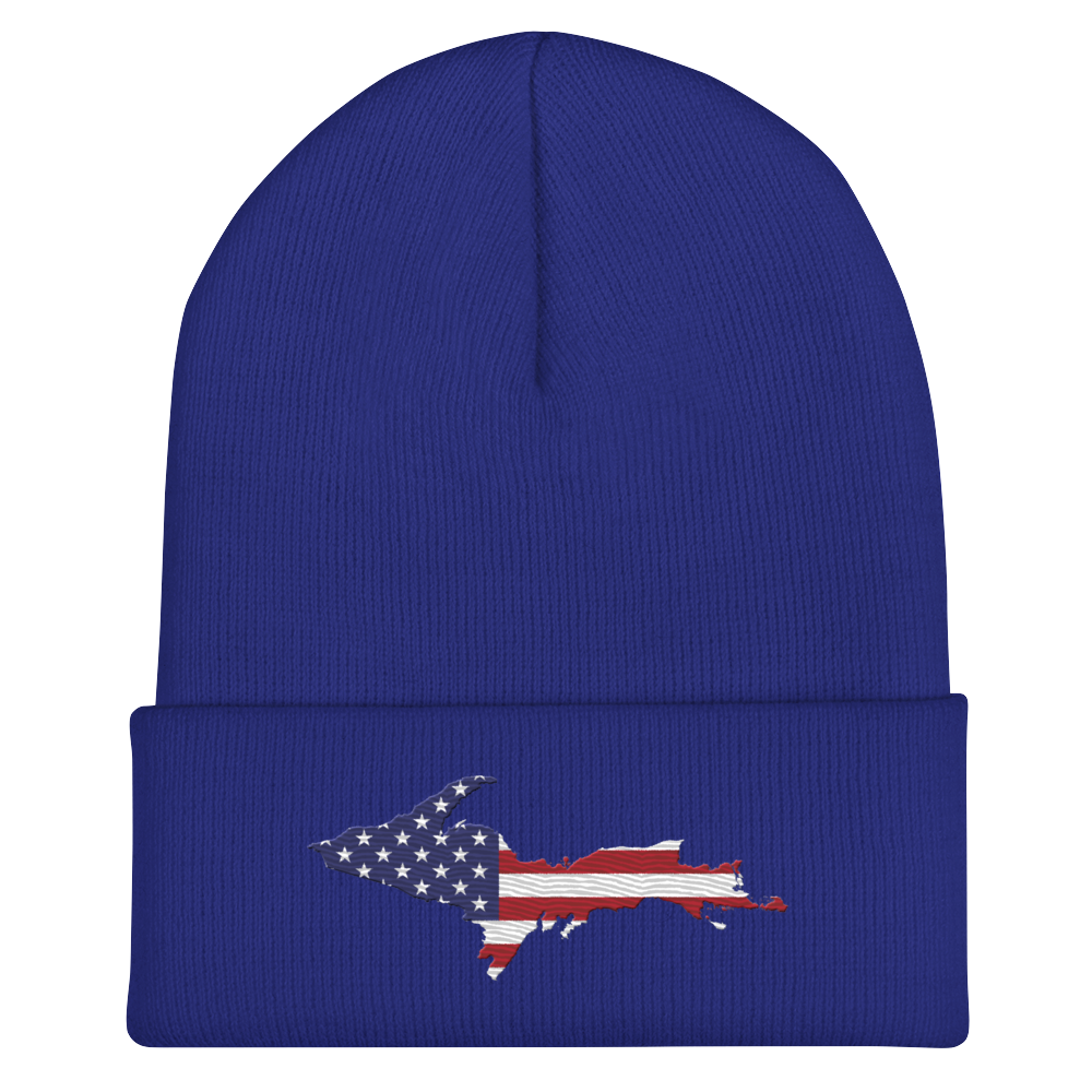 Upper Peninsula Cuffed Beanie | Patriotic Edition