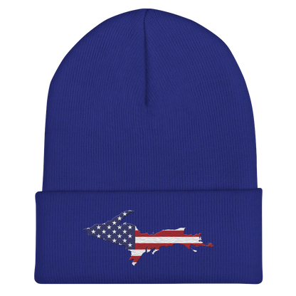 Upper Peninsula Cuffed Beanie | Patriotic Edition