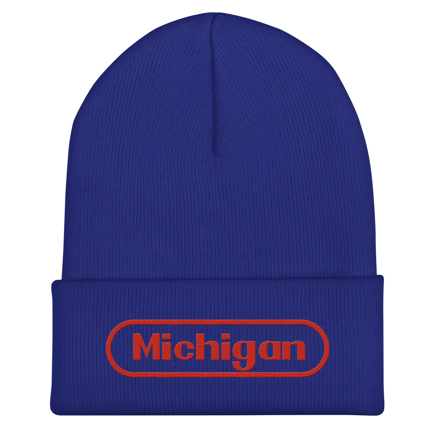 'Michigan' Cuffed Beanie | Video Game Parody