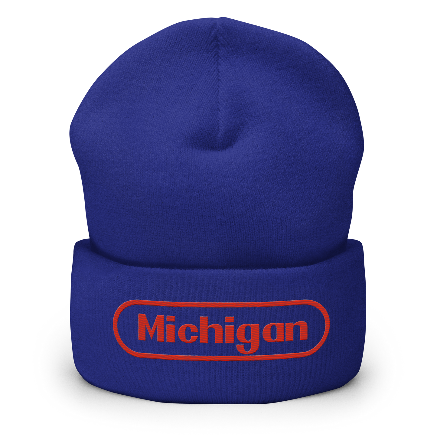 'Michigan' Cuffed Beanie | Video Game Parody