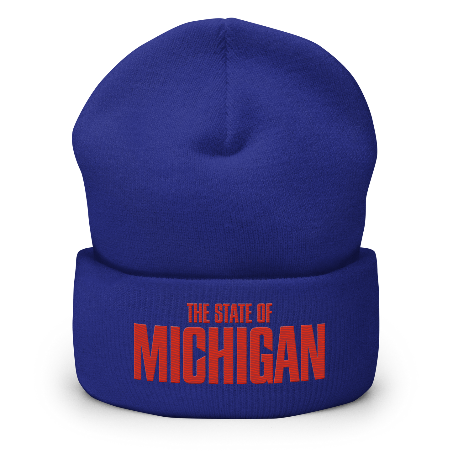 'Michigan' Cuffed Beanie | Flying Superhero Parody