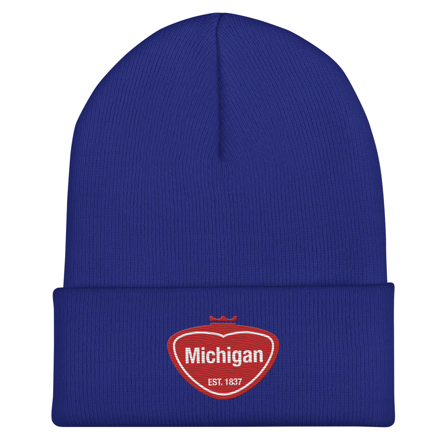 'Michigan' Cuffed Beanie | Local Sodapop Parody