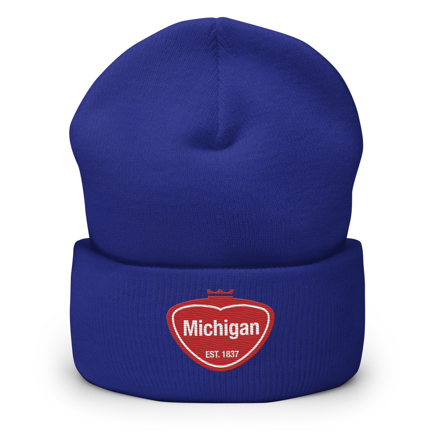 'Michigan' Cuffed Beanie | Local Sodapop Parody