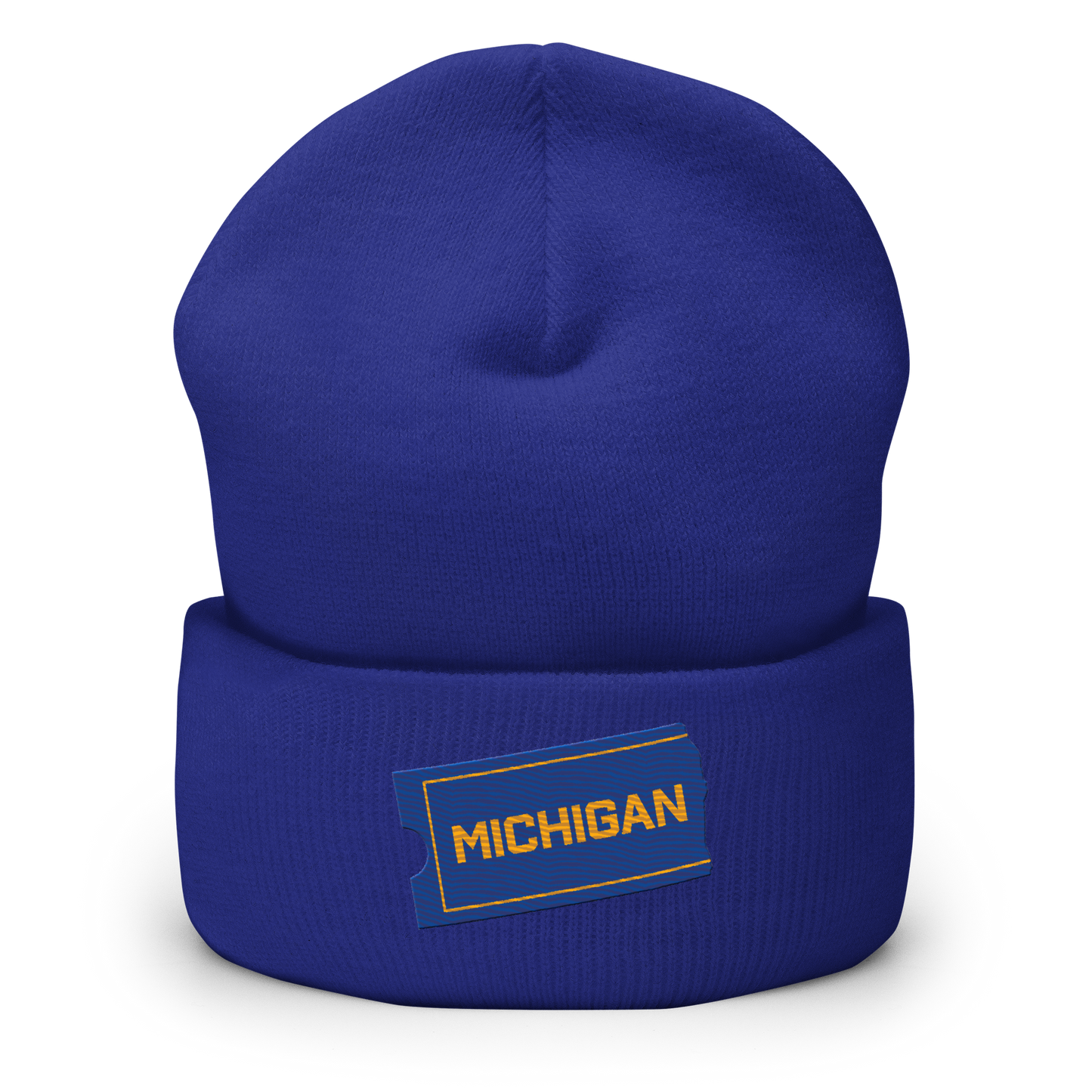 'Michigan' Cuffed Beanie | Video Rental Parody