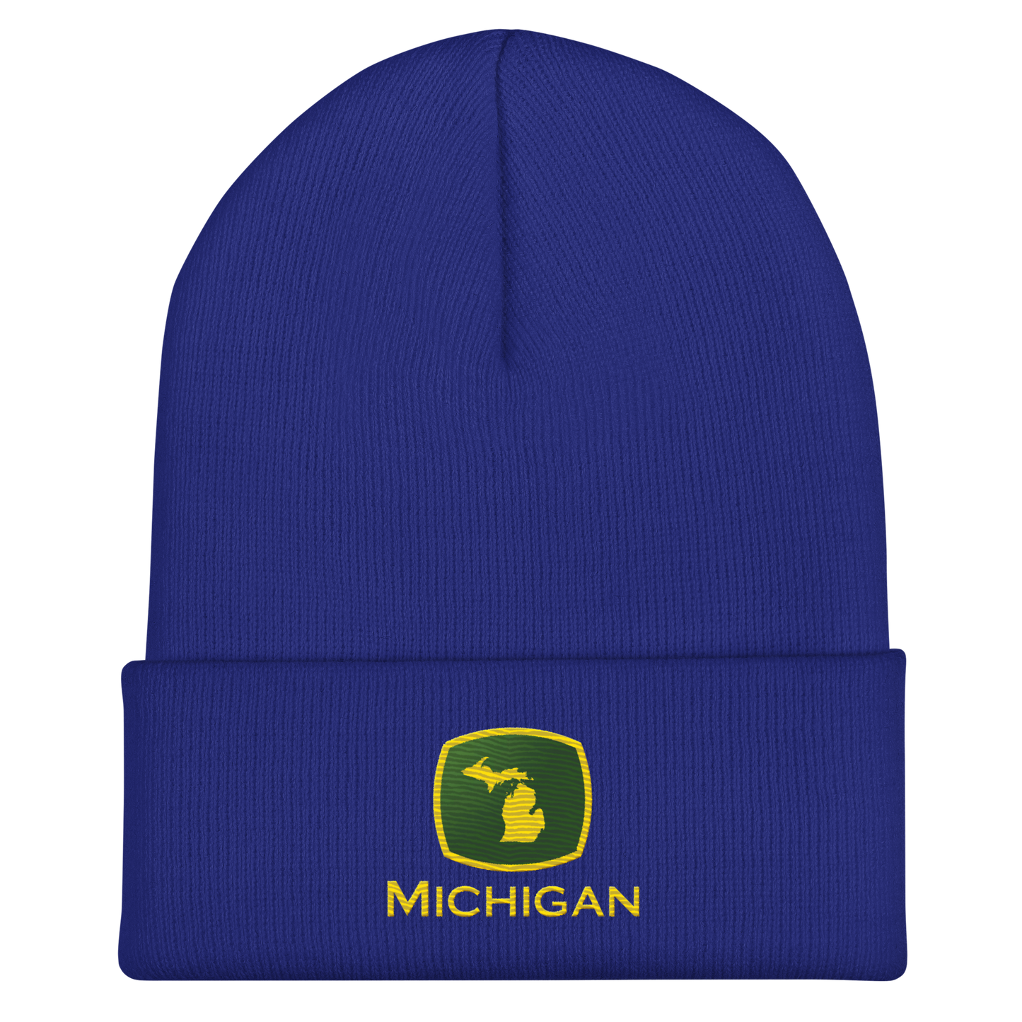 'Michigan' Cuffed Beanie | Tractor Parody