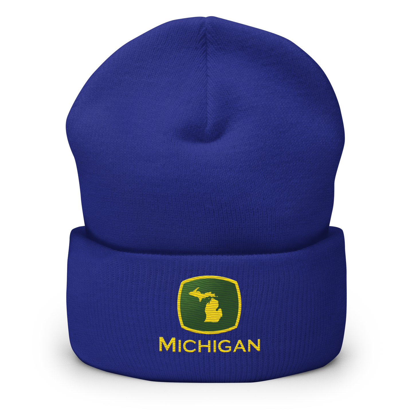 'Michigan' Cuffed Beanie | Tractor Parody