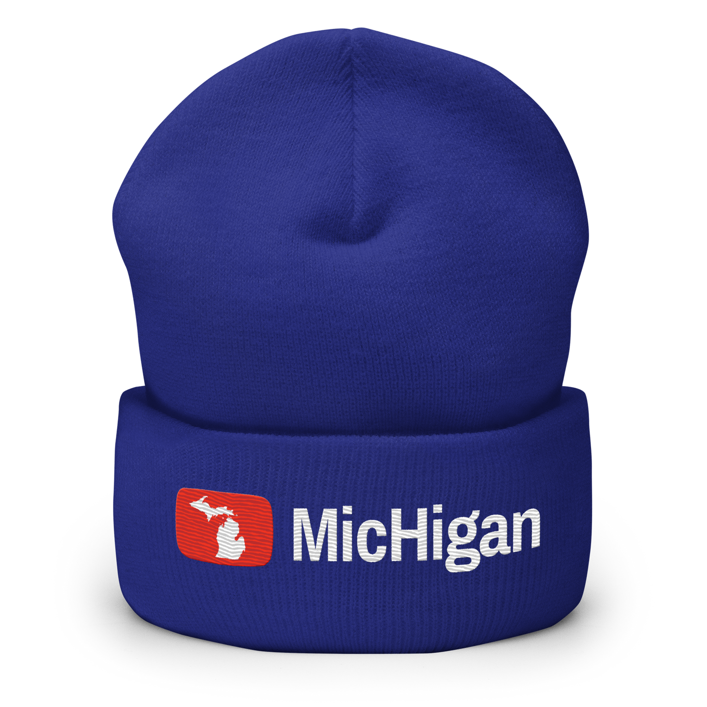 'Michigan' Cuffed Beanie | Video Sharing Parody