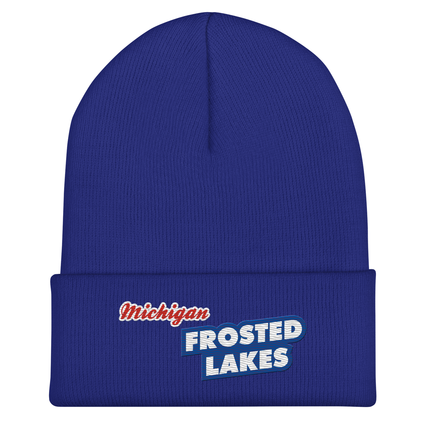 'Michigan Frosted Lakes' Cuffed Beanie | Cereal Parody