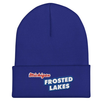 'Michigan Frosted Lakes' Cuffed Beanie | Cereal Parody