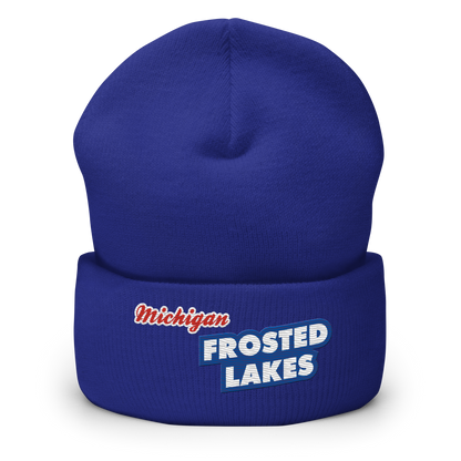 'Michigan Frosted Lakes' Cuffed Beanie | Cereal Parody