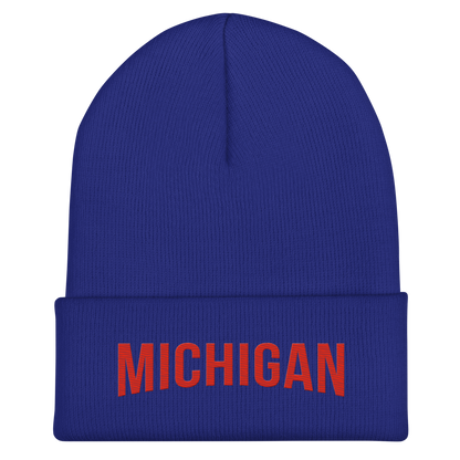 'Michigan' Cuffed Beanie | Streaming Parody