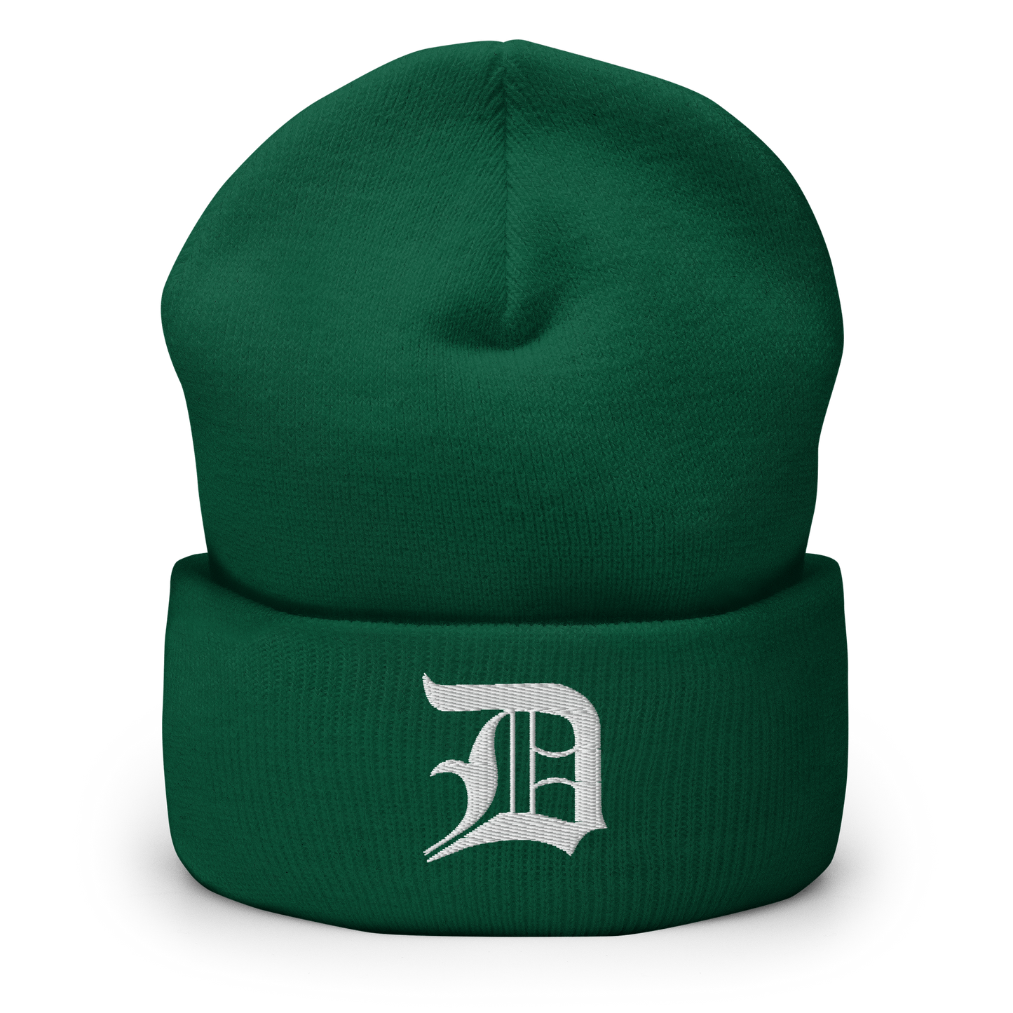 Detroit 'Old English D' Cuffed Beanie