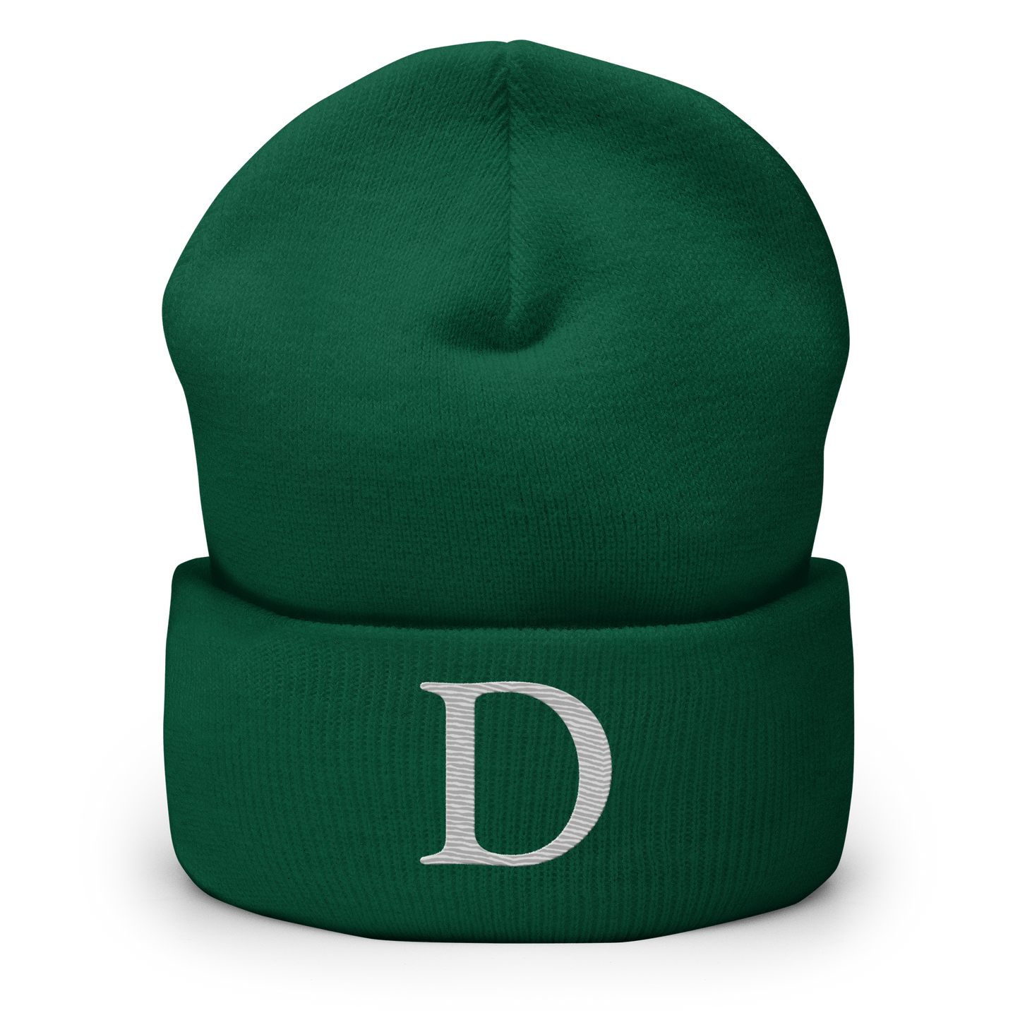 Detroit 'Old French D' Cuffed Beanie (Platinum)