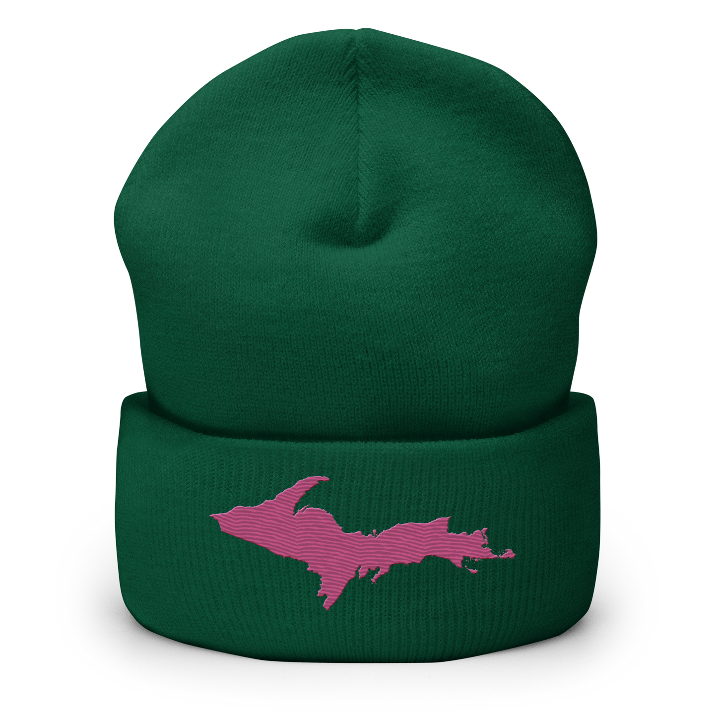 Upper Peninsula Cuffed Beanie | Apple Blossom Pink