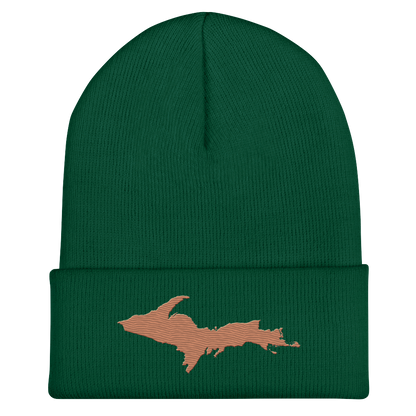 Upper Peninsula Cuffed Beanie | Copper