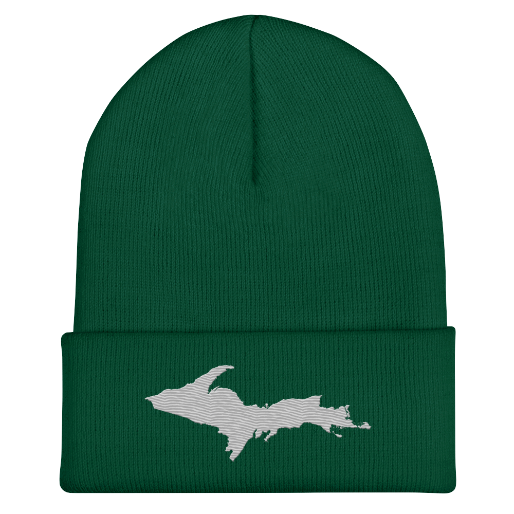 Upper Peninsula Cuffed Beanie | Platinum