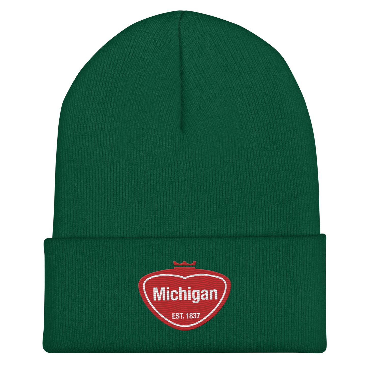 'Michigan' Cuffed Beanie | Local Sodapop Parody