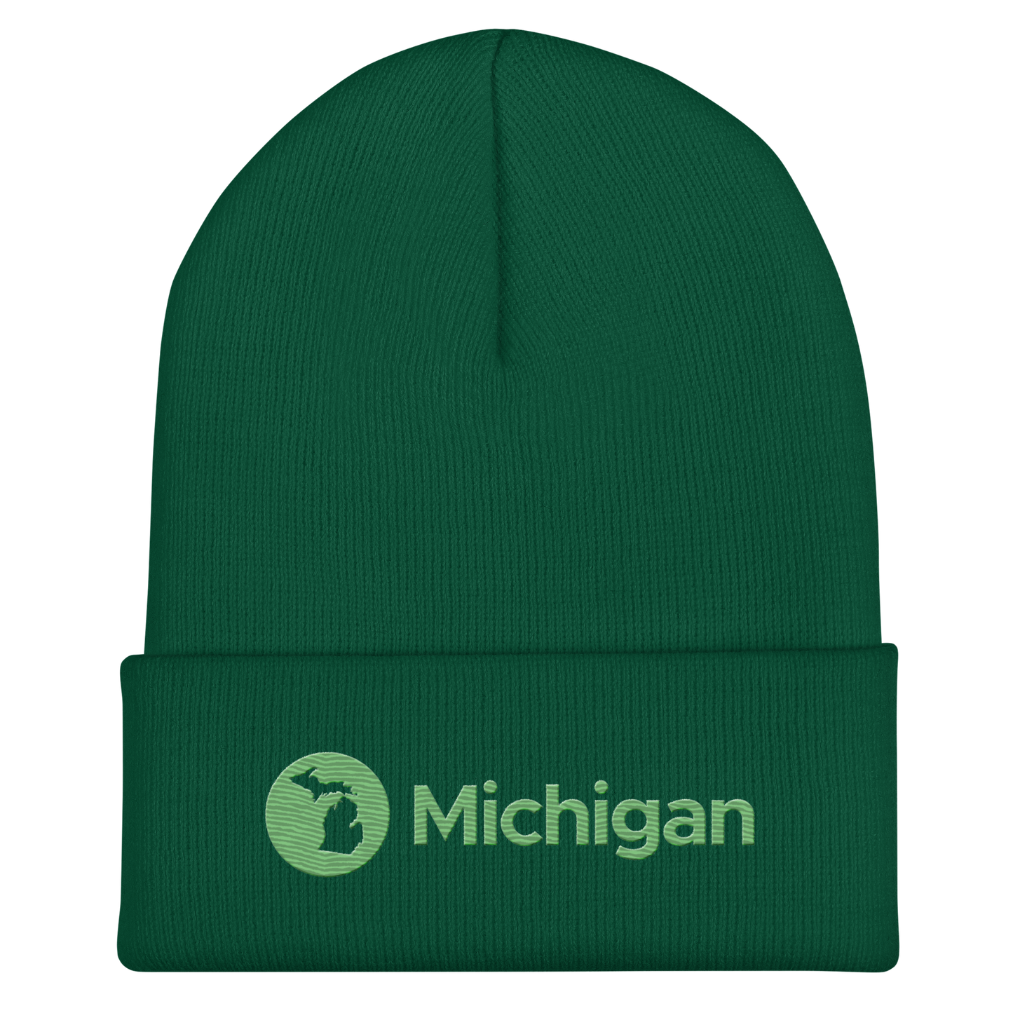 'Michigan' Cuffed Beanie | Music Streaming Parody