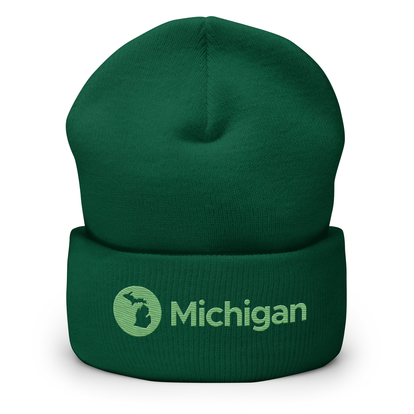 'Michigan' Cuffed Beanie | Music Streaming Parody