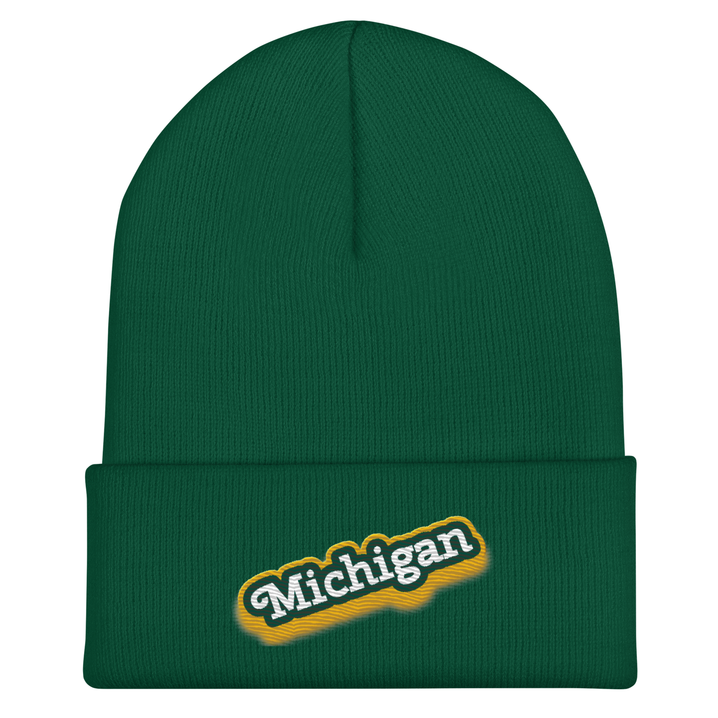 'Michigan' Cuffed Beanie | Ginger Pop Parody