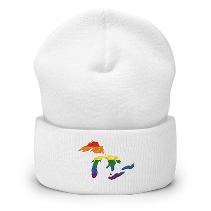 Great Lakes Cuffed Beanie (Rainbow Pride Edition)