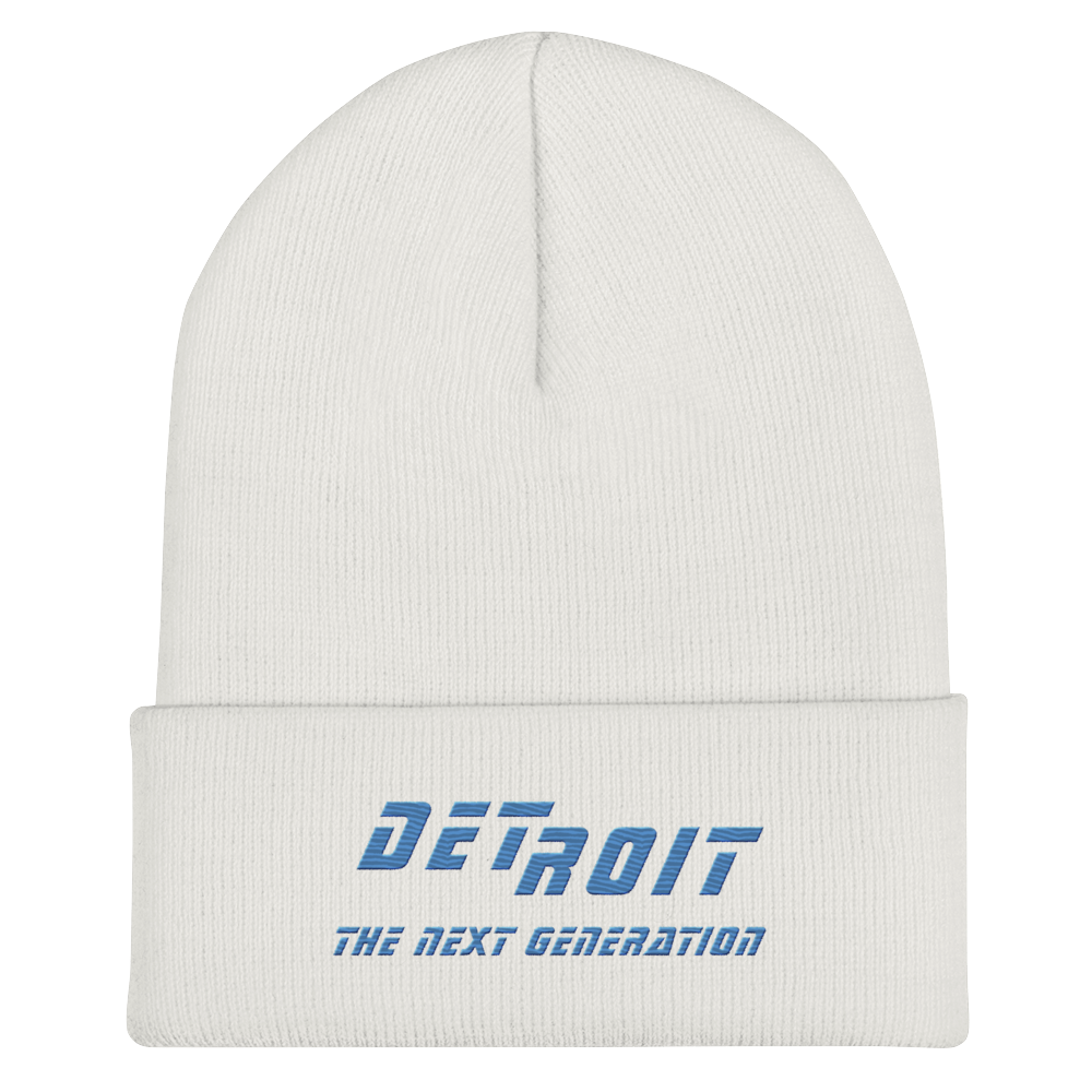 'Detroit The Next Generation' Cuffed Beanie