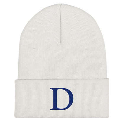 Detroit 'Old French D' Cuffed Beanie (Bourbon Blue)