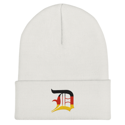 Detroit 'Old English D' Cuffed Beanie (German Edition)