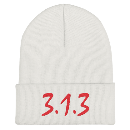 Detroit '313' Cuffed Beanie (Compton Font)