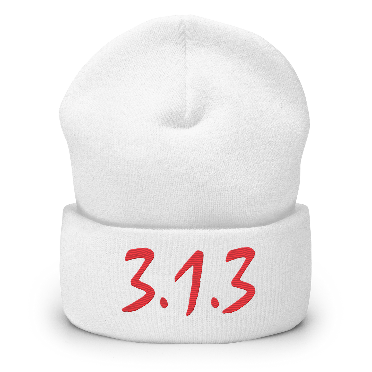 Detroit '313' Cuffed Beanie (Compton Font)