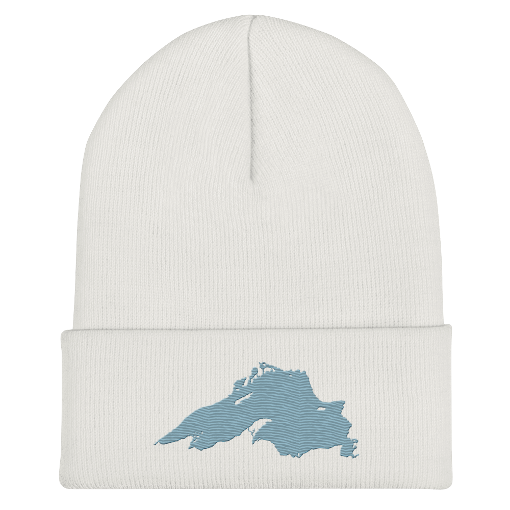 Lake Superior Cuffed Beanie | Opal Blue