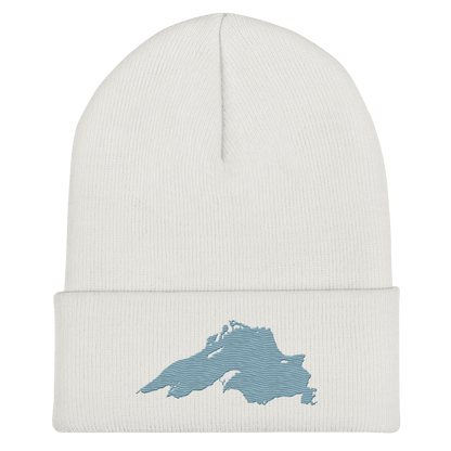 Lake Superior Cuffed Beanie | Opal Blue