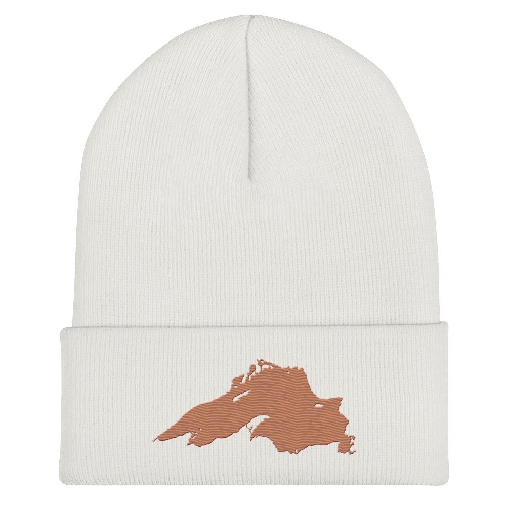 Lake Superior Cuffed Beanie | Copper