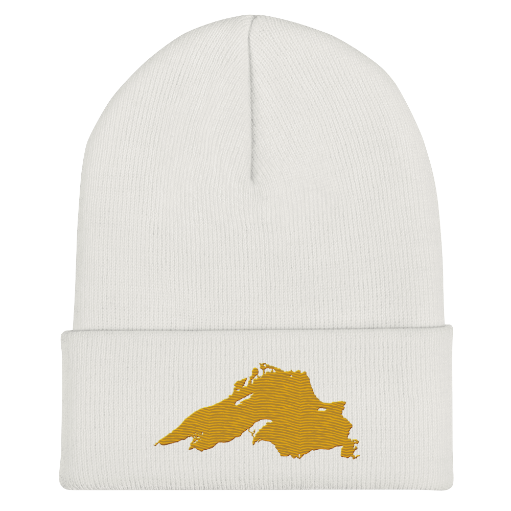 Lake Superior Cuffed Beanie | Gold