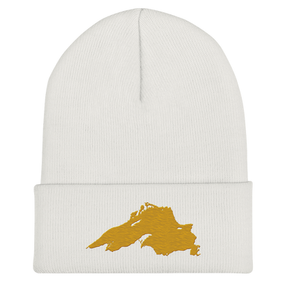 Lake Superior Cuffed Beanie | Gold