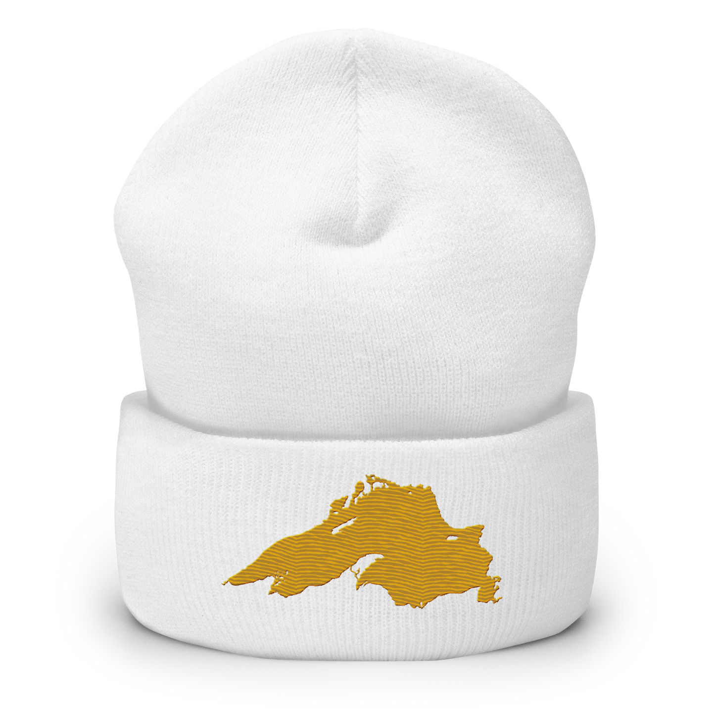 Lake Superior Cuffed Beanie | Gold