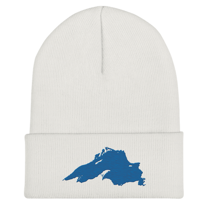 Lake Superior Cuffed Beanie | Azure