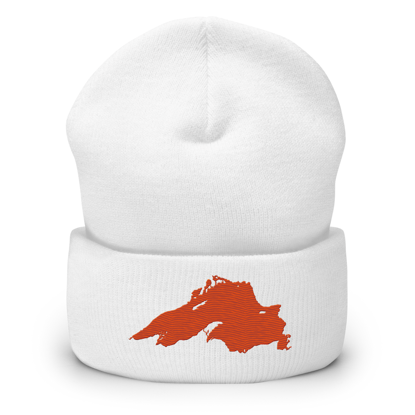 Lake Superior Cuffed Beanie | Maple Leaf Orange