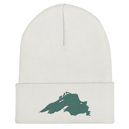 Lake Superior Cuffed Beanie | Copper Green