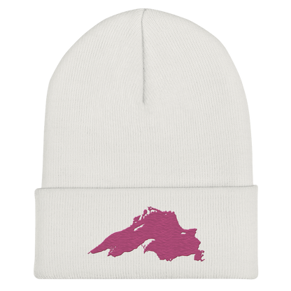 Lake Superior Cuffed Beanie | Apple Blossom Pink