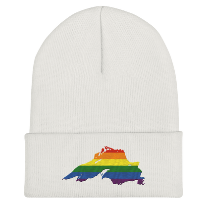 Lake Superior Cuffed Beanie | Rainbow Pride Edition